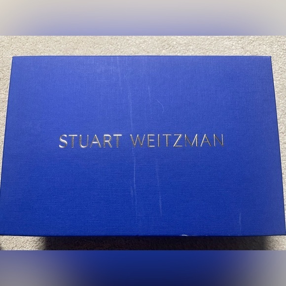 Stuart Weitzman Women’s Jean Black Patent Leather Wedge, Size 10 - Picture 7 of 7